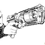 Enjoyable Gun Coloring Book